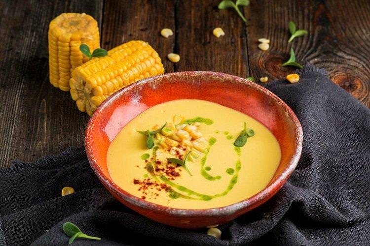Кукурудзяний крем-суп без картоплі