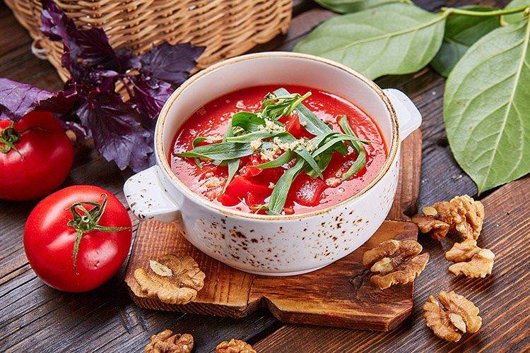 Холодний томатний суп