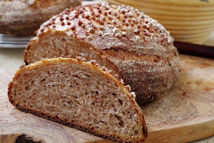 Домашній хліб із гречаного борошна