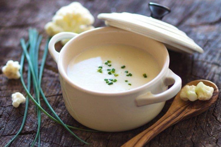 Крем-суп з цвітної капусти