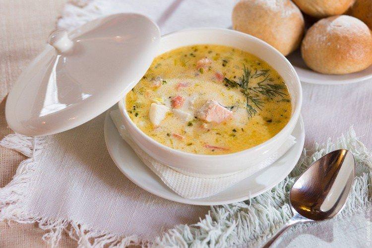Суп «Морський прибій» - Рибний суп із консервів рецепти