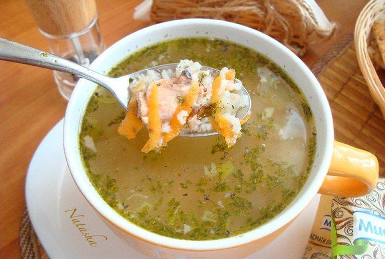 Рибний суп з тунцем - Рибний суп з консервів рецепти