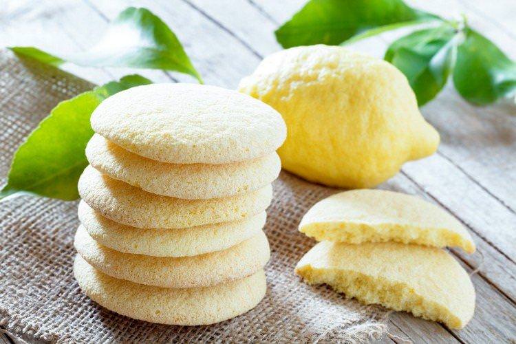 Пісне лимонне печиво