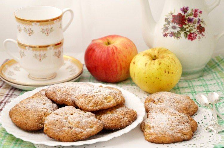 Пісне яблучне печиво