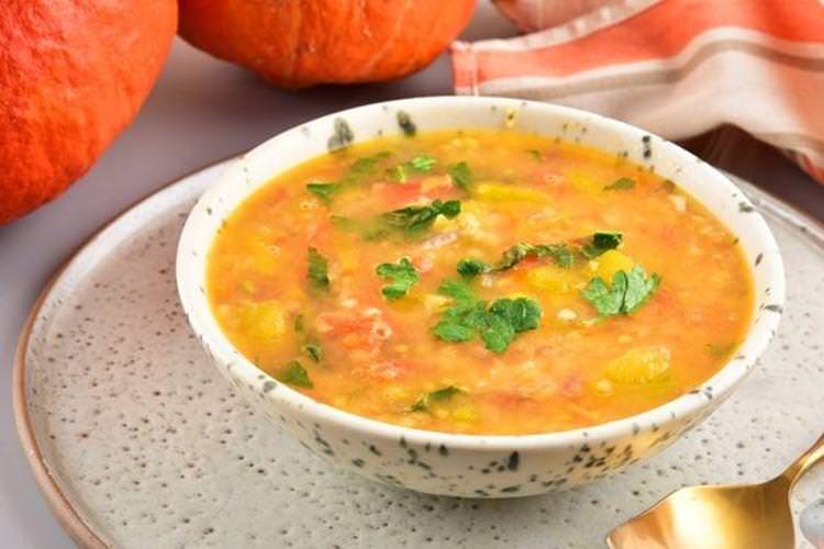 Гарбузовий суп із сочевицею - рецепти
