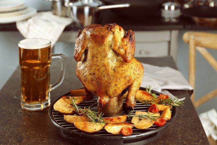 Куриця в пиві з перцевим соусом - Як приготувати курку на Новий рік рецепти