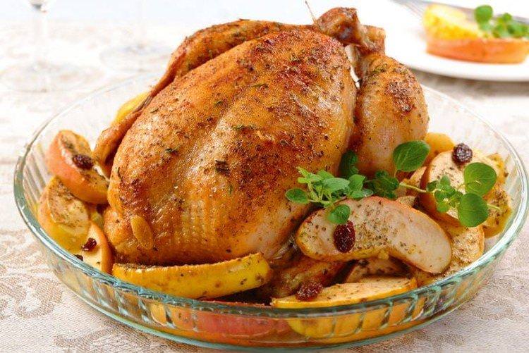 Куриця з айвою та ваніллю - Як приготувати курку на Новий рік рецепти