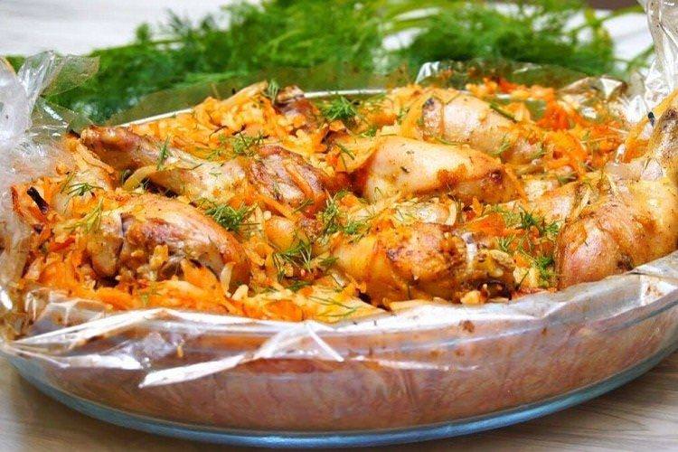 Куриця з картоплею та капустою - Як приготувати курку на Новий рік рецепти