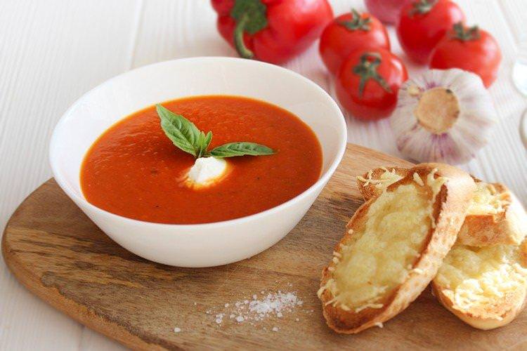 Томатний суп-пюре - смачні рецепти