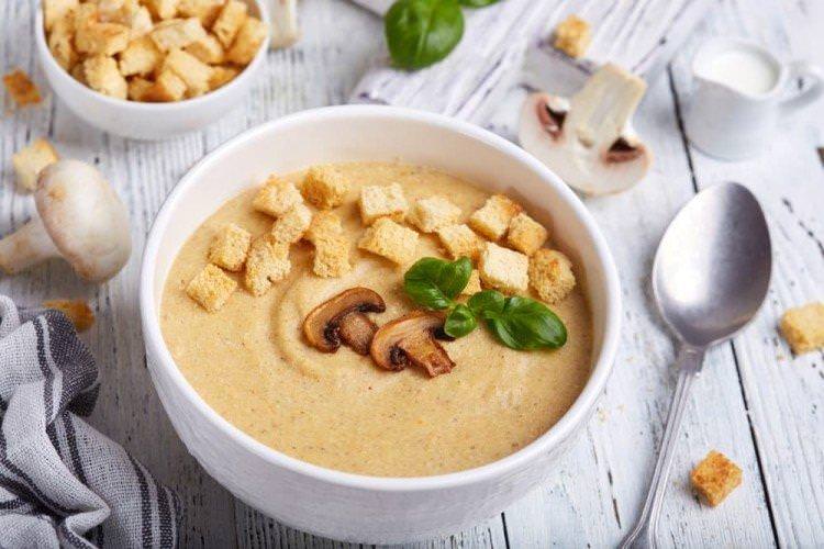 Грибний суп-пюре - смачні рецепти