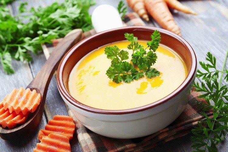 Морковний суп з сиром - рецепти супів на кожен день