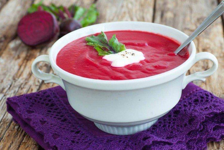 Суп-пюре Червоний оксамит - смачні рецепти