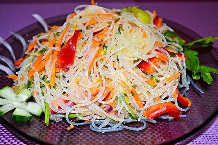 Святковий салат Китайський на день народження - рецепти