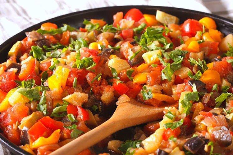 Рагу з овочів з кабачками - Страви з кабачків рецепти