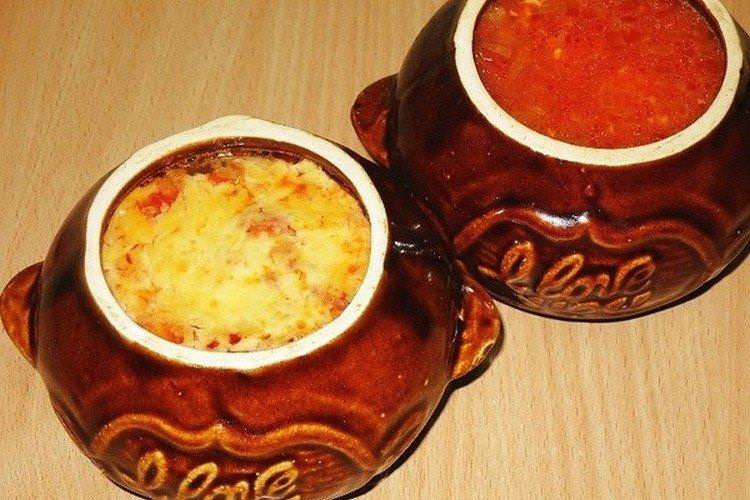Запечений томатний суп - Страви в духовці рецепти