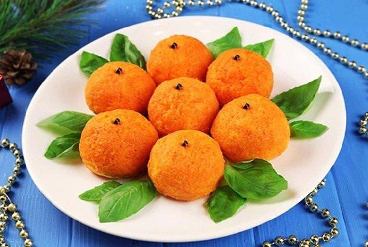 Сирні мандаринки - Що приготувати на новорічний стіл рецепти