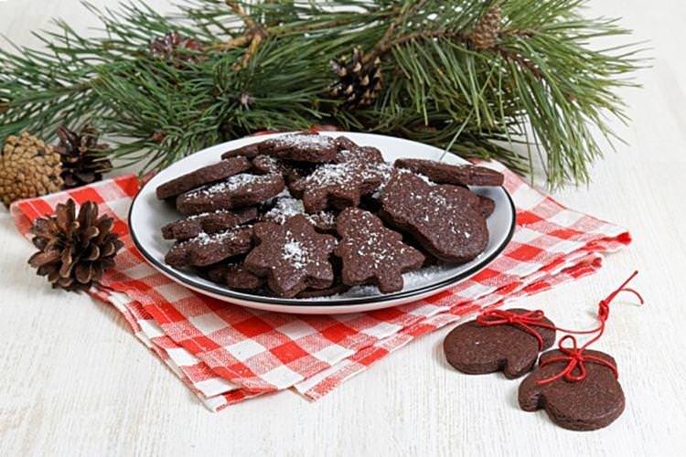Новорічний шоколадний печиво - Що приготувати на Новий рік 2021 рецепти