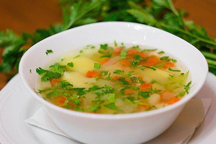 Овочевий суп з рисом - рецепти