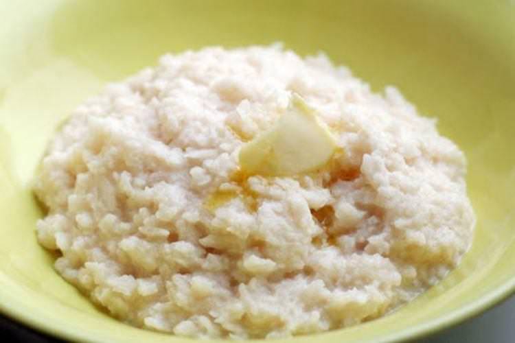 Рисова каша на топленому молоці - рецепт покроково