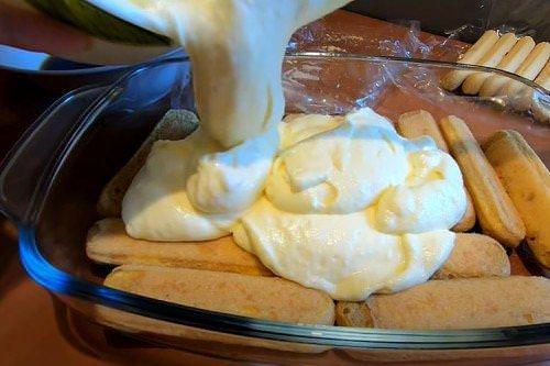 Швидке тірамісу з вершковим сиром в домашніх умовах - покроковий рецепт
