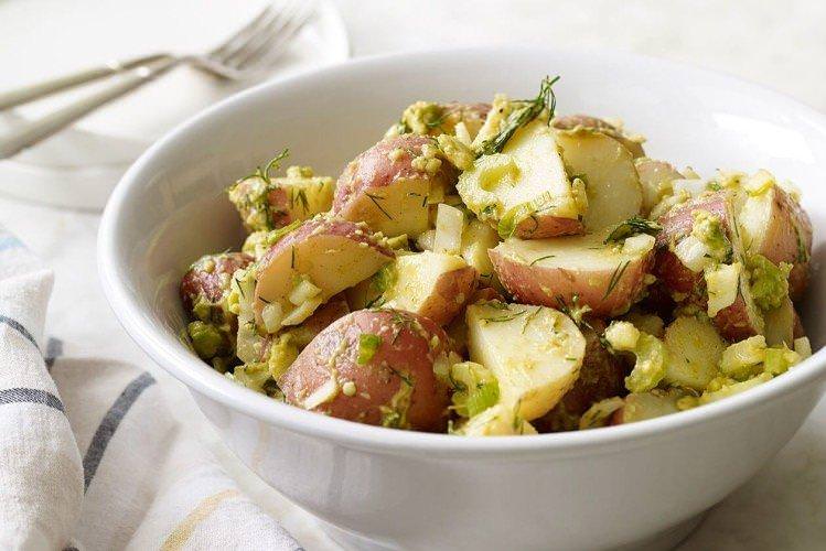 Картопляний салат з авокадо - Що приготувати з картоплі рецепти
