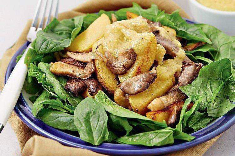 Картопляний салат з глишками - Що приготувати з картоплі рецепти