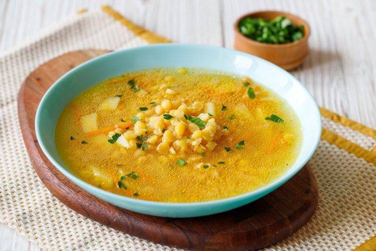 Гороховий суп з каррі - рецепти
