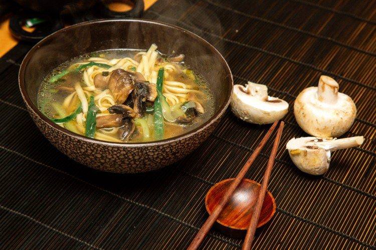 Грибний суп у китайському стилі - рецепти