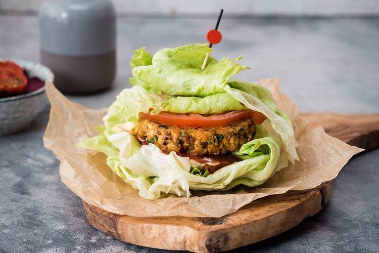 Гамбургер у салатному листі - Рецепт як зробити в домашніх умовах