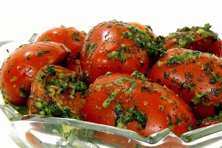 Гострі помідори, мариновані по-корейськи