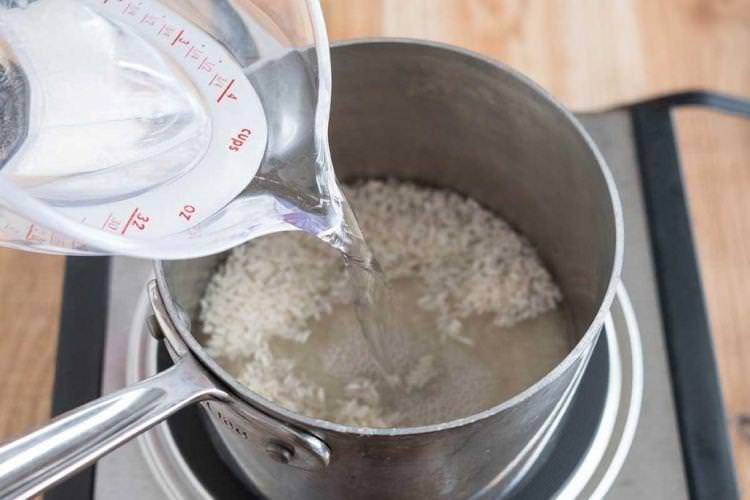 Пропорції рису та води - Як варити рис