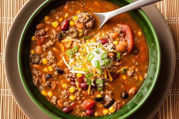Мексиканський суп - Що приготувати з фаршу