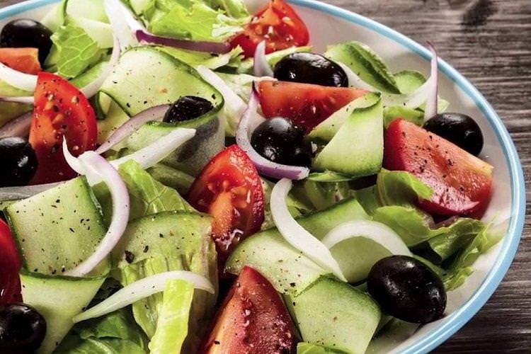 Пісний грецький салат