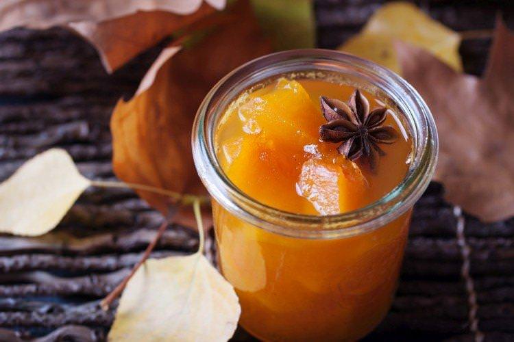 Варення з персиків та гарбуза без цукру