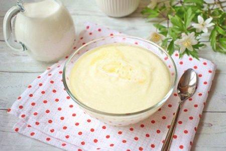 20 смачних рецептів манної каші на молоці
