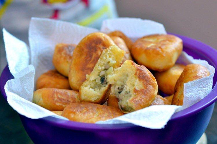 Начинка для пиріжків з картоплею та грибами